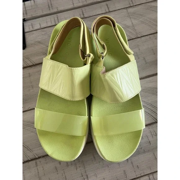 Vionic Karleen Wedge Comfort Sandals Women's Size 9 - Picture 2 of 9